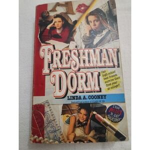 Freshman Dorm Linda A Cooney 1990 Vintage YA Paperback First Printing 0061060003